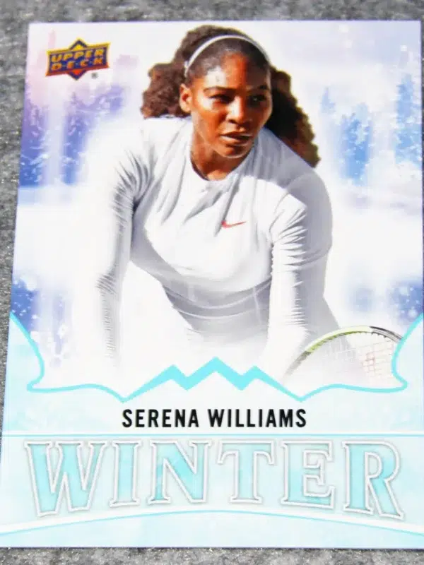 2019 Serena Williams #W6 Upper Deck Tennis Singles Day Winter