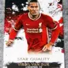 2021-22 Virgil van Dijk #VD-IP Topps UEFA Champions League Star Quality