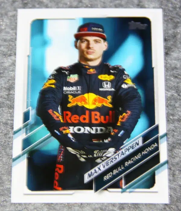 2021 Max Verstappen #3 Topps Formule 1