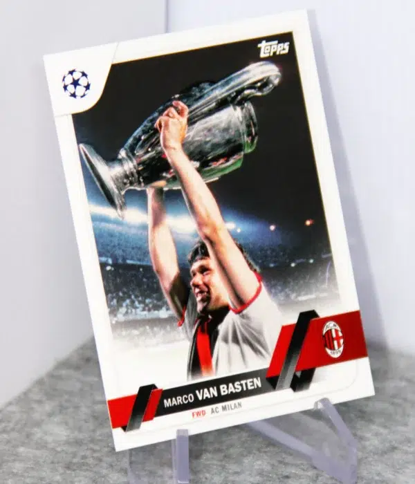 2022-23 Marco van Basten #185 Topps UEFA Club Competitions Legend Variation SP