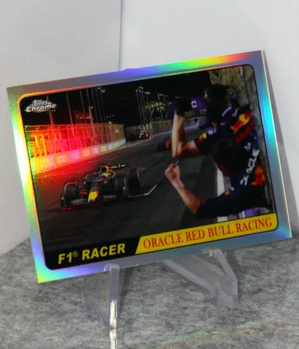 2022 Max Verstappen #T68-MV Topps Chrome F1 1968 Hot Rod F1 Racer