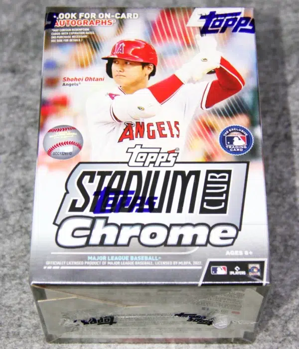 2022 Topps Stadium Club Chrome Baseball MLB Value Box - Sealed