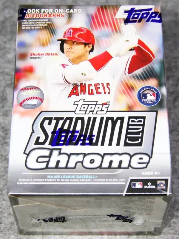 2022 Topps Stadium Club Chrome Baseball MLB Value Box - Sealed