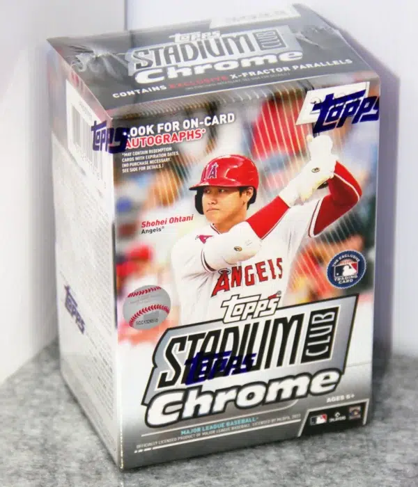 2022 Topps Stadium Club Chrome Baseball MLB Value Box - Sealed