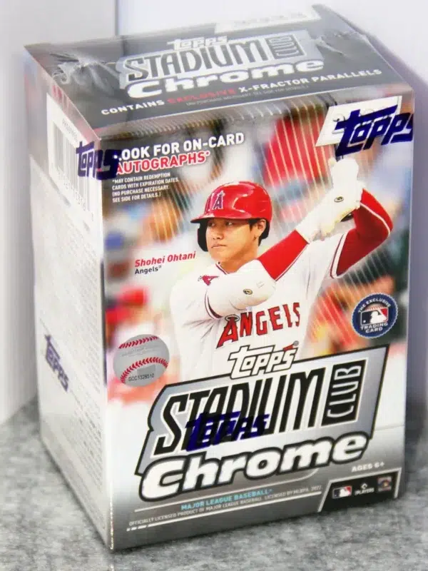 2022 Topps Stadium Club Chrome Baseball MLB Value Box - Sealed