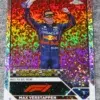 2023 Max Verstappen #151 Topps Chrome F1 GP Winner Mini Diamond Refractor /299