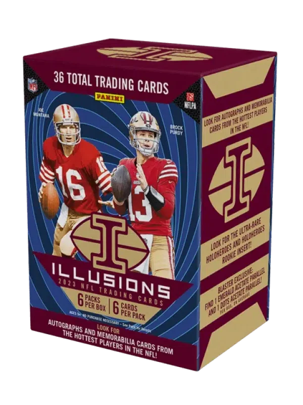 2023 Panini Illusions Football NFL Blaster Box - Sealed