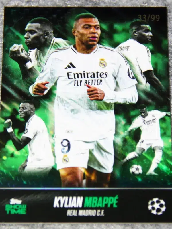 2024-25 Kylian Mbappe Topps Showtime UEFA Champions League Show Up /99