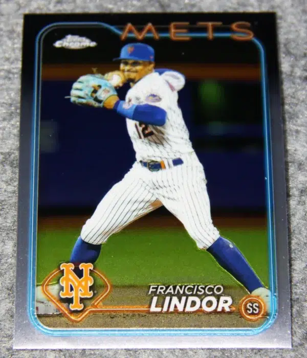 2024 Francisco Lindor #137 Topps Bowman Bowman Draft RC (Copy)