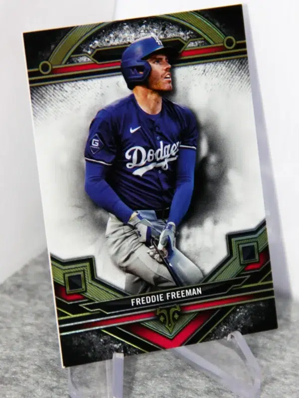 2024 Freddie Freeman #96 Topps Baseball Triple Threads