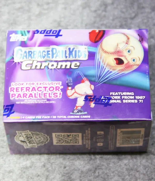 2024 Garbage Pail Kids Chrome 1987 Series 7 Value Box - Sealed