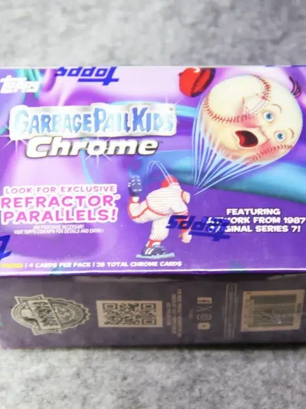 2024 Garbage Pail Kids Chrome 1987 Series 7 Value Box - Sealed