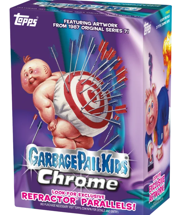2024 Garbage Pail Kids Chrome 1987 Series 7 Value Box - Sealed