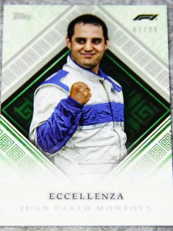 2024 Juan Pablo Montoya #JPM-EV Topps F1 Eccellenza Veterano /99