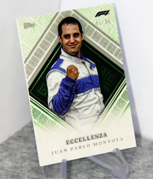 2024 Juan Pablo Montoya #JPM-EV Topps F1 Eccellenza Veterano /99
