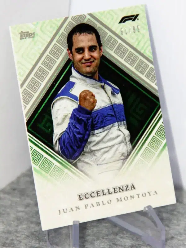 2024 Juan Pablo Montoya #JPM-EV Topps F1 Eccellenza Veterano /99