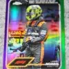 2024 Lando Norris #167 Topps Chrome F1 GP Driver of the Day Purple Green Refractor