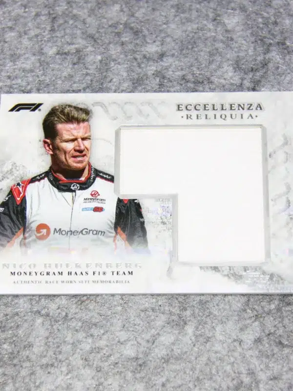 2024 Nico Hulkenberg #ER Topps F1 Eccellenza Reliquia