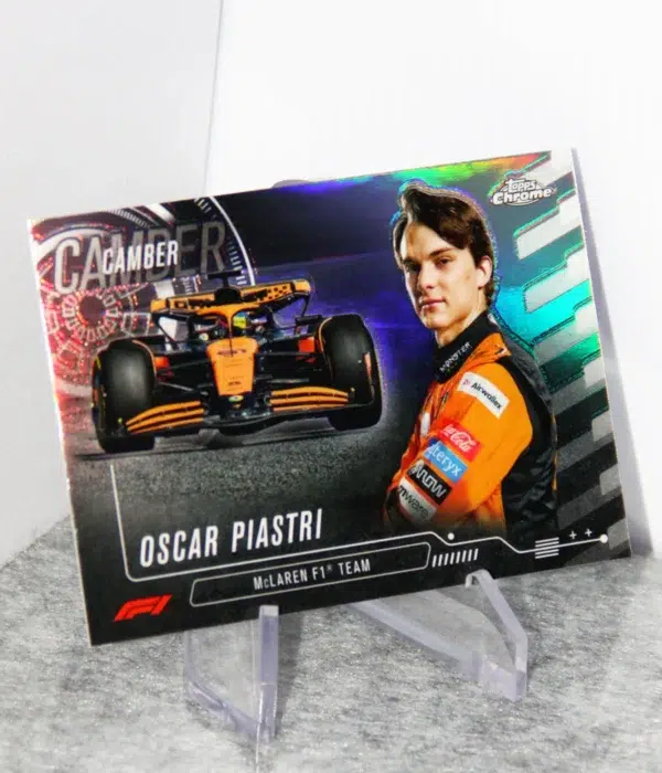 2024 Oscar Piastri #CAM-4 Topps Chrome F1 Camber