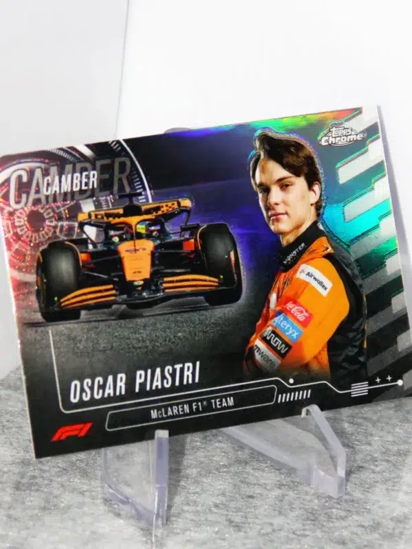 2024 Oscar Piastri #CAM-4 Topps Chrome F1 Camber