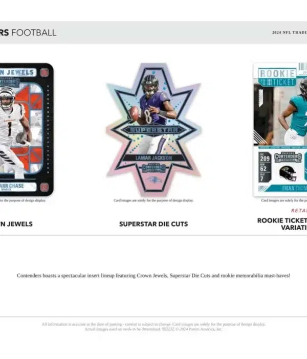 2024 Panini Contenders Football NFL Blaster Box - Sealed