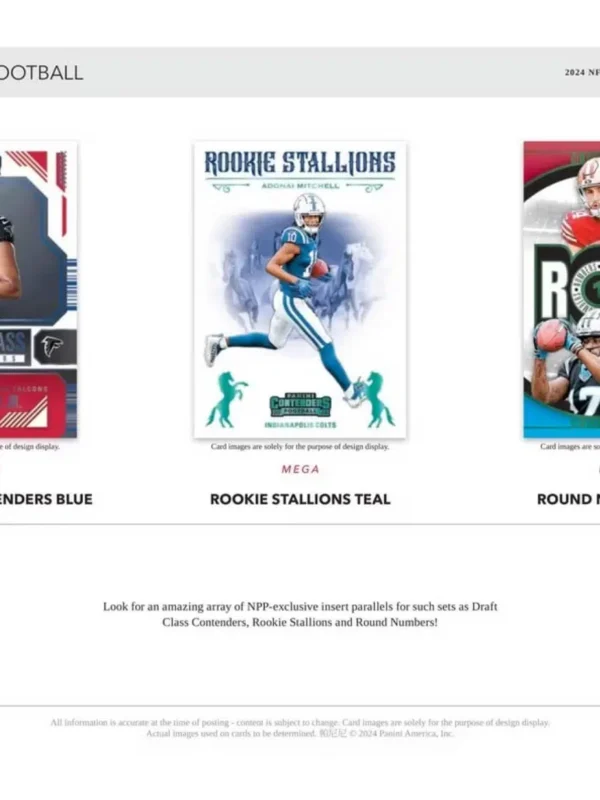 2024 Panini Contenders Football NFL Blaster Box - Sealed