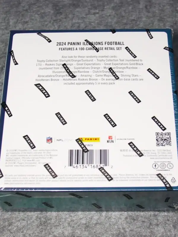 2024 Panini Illusions Football NFL Mega Box - Sealed