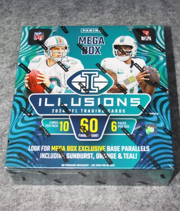 2024 Panini Illusions Football NFL Mega Box - Sealed