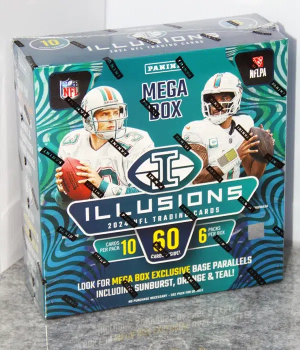 2024 Panini Illusions Football NFL Mega Box - Sealed