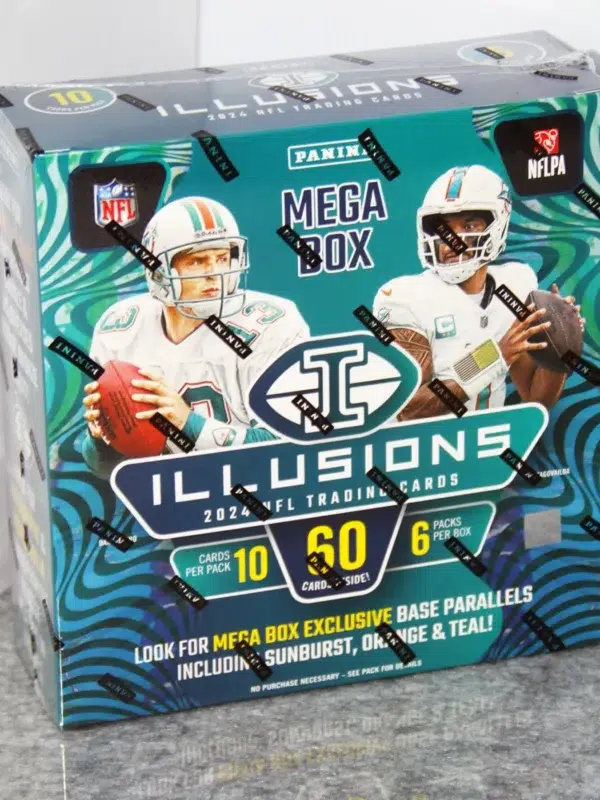 2024 Panini Illusions Football NFL Mega Box - Sealed