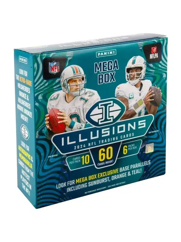 2024 Panini Illusions Football NFL Mega Box - Sealed