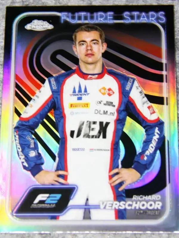 2024 Richard Verschoor #37 Topps Chrome F2 Future Stars Refractor
