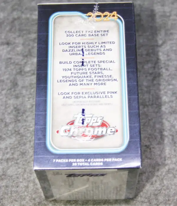 2024 Topps Chrome Football Value Box - Sealed