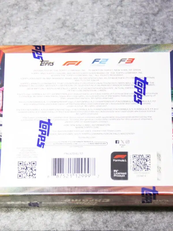 2024 Topps Chrome Formula 1 Racing F1 Qualifying Lap Hobby Box - Sealed