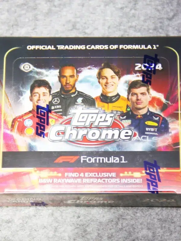 2024 Topps Chrome Formula 1 Racing F1 Qualifying Lap Hobby Box - Sealed