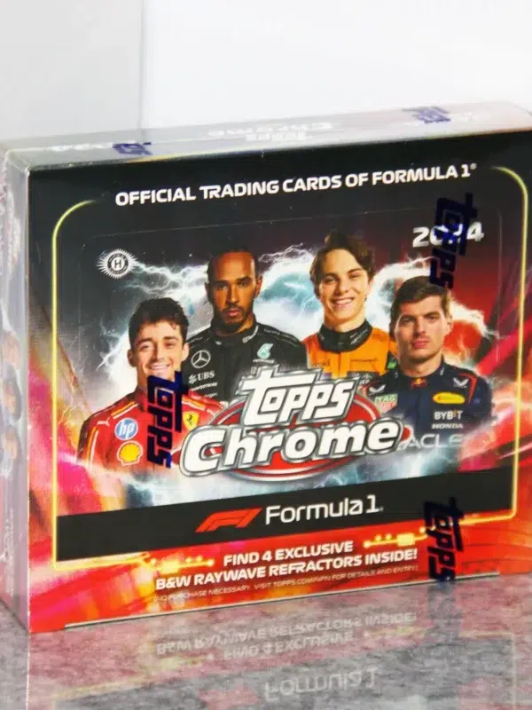 2024 Topps Chrome Formula 1 Racing F1 Qualifying Lap Hobby Box - Sealed