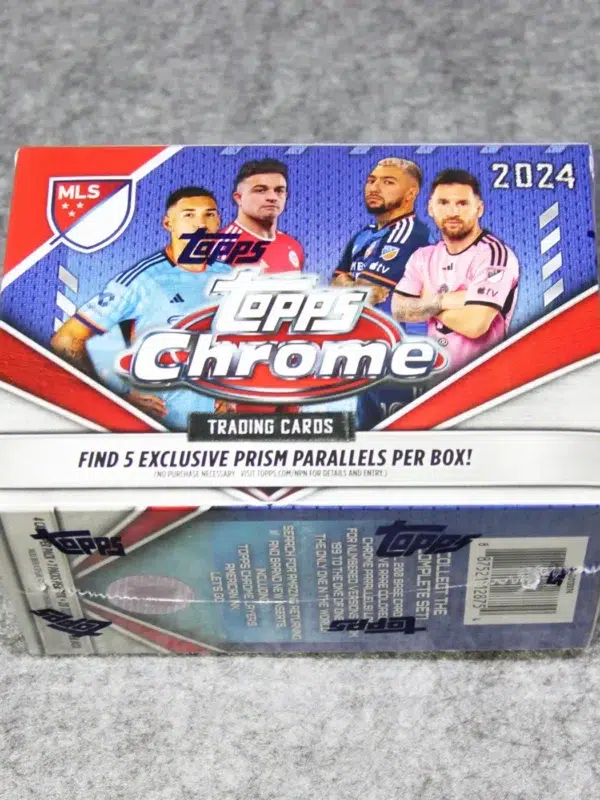 2024 Topps Chrome MLS Soccer Value Box - back