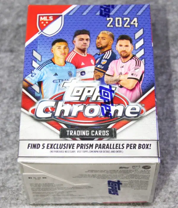 2024 Topps Chrome MLS Soccer Value Box - front