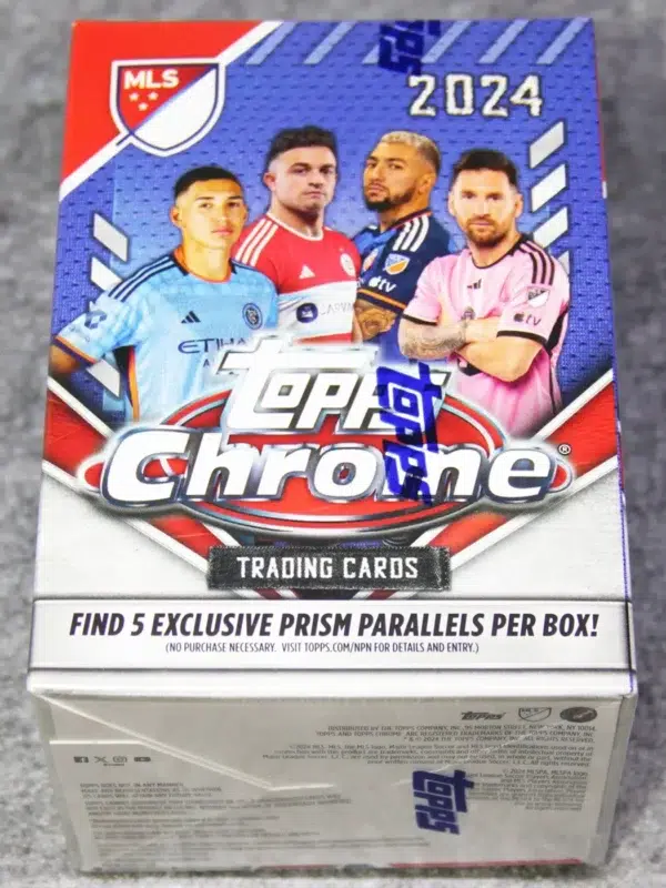 2024 Topps Chrome MLS Soccer Value Box - front