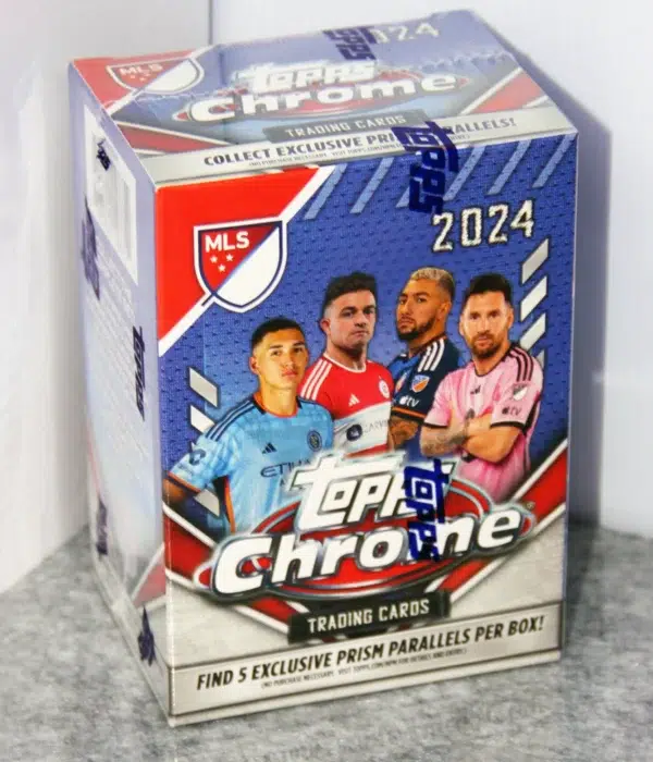 2024 Topps Chrome MLS Soccer Value Box - stand