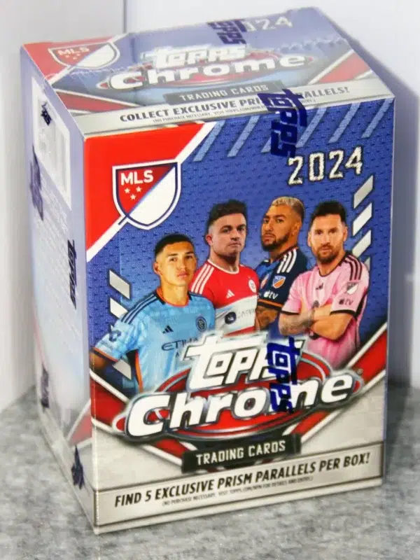 2024 Topps Chrome MLS Soccer Value Box - stand