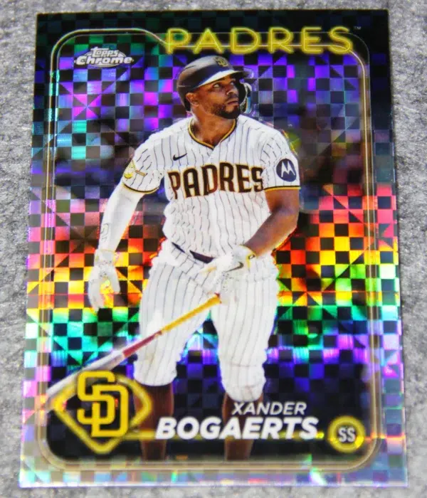 2024 Xander Bogaerts #32 Topps Chrome X-Fractor