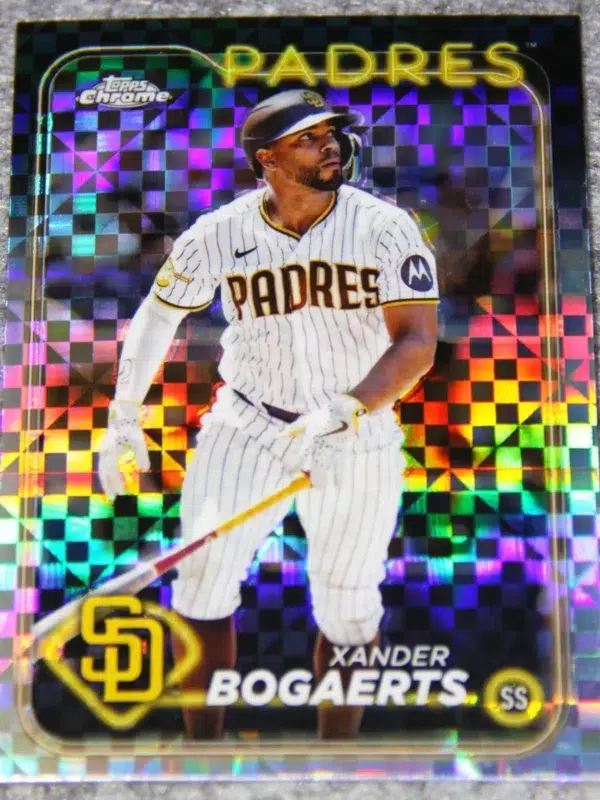 2024 Xander Bogaerts #32 Topps Chrome X-Fractor