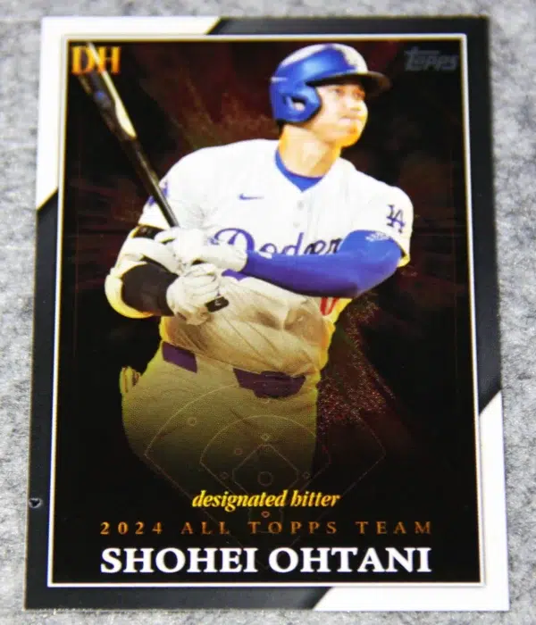 2025 Shohei Ohtani #ATT-3 Topps Baseball 2024 All Topps Team Designated Hitter
