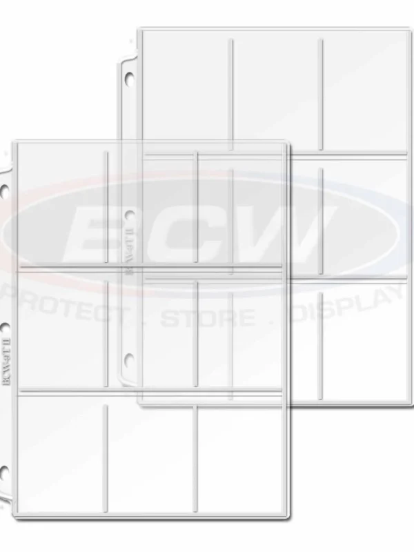 BCW Vinyl 9-Pocket Pages 20ct