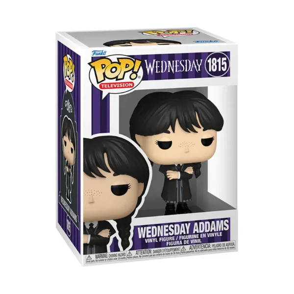 Funko POP! Television Wednesday Addams #1815 Wednesday in Black Coat