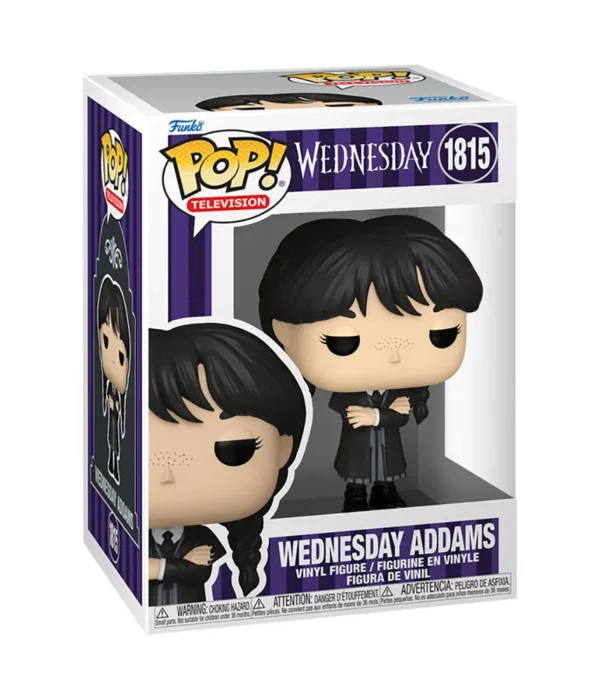 Funko POP! Television Wednesday Addams #1815 Wednesday in Black Coat