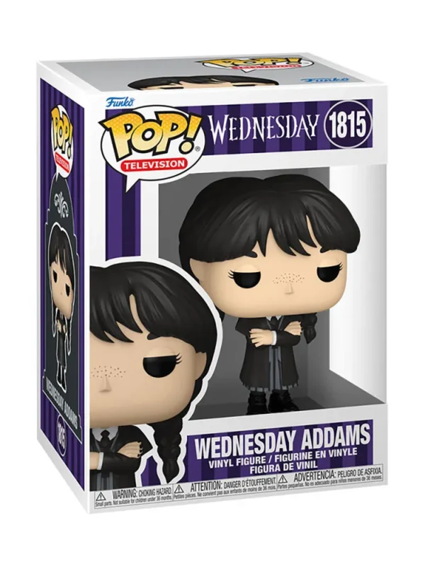 Funko POP! Television Wednesday Addams #1815 Wednesday in Black Coat