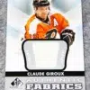 2012-13 Claude Giroux #AF-CG Upper Deck SP Game Used Edition Authentic Fabrics