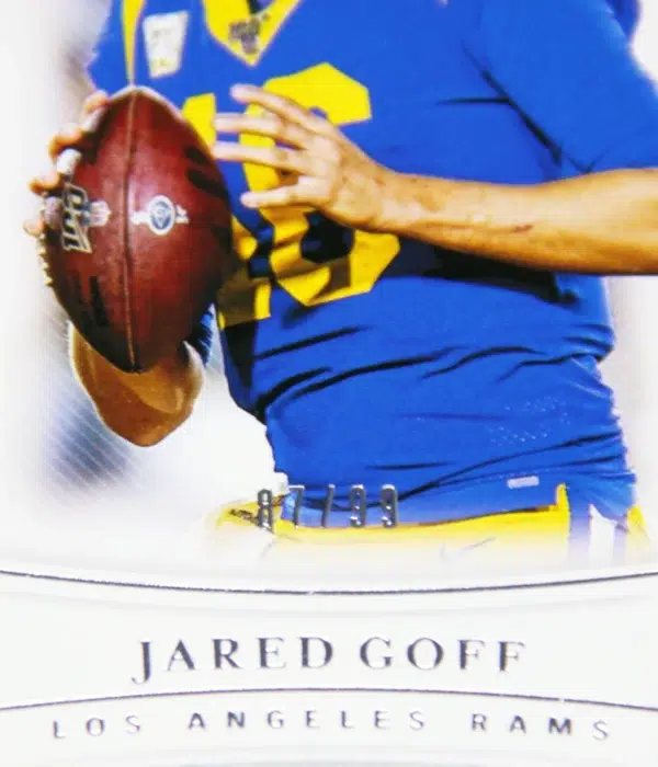 2019 Jared Goff #74 Panini National Treasures Football /99